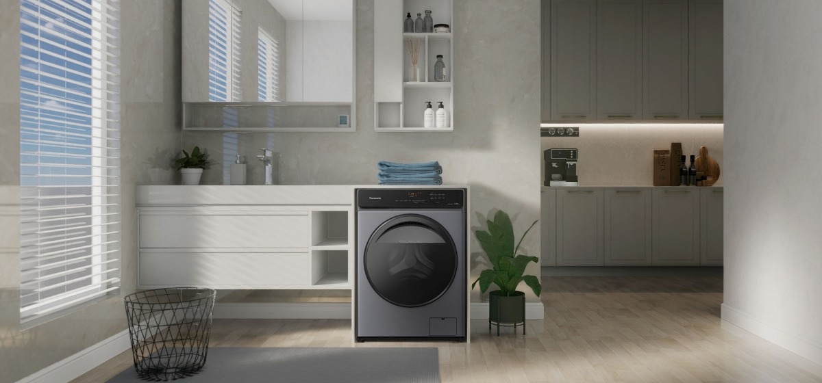 Máy giặt lồng ngang Panasonic 3Di Inverter 11.5kg NA-V115FA1LVT